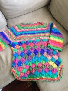 DragonScale Sweater, Full Back