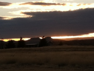 Day 3 sunset