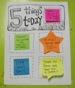 5 daily goals