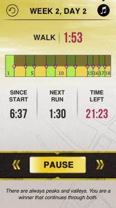 screenshot of 5k app