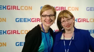 Two Geek Girl Poets (Kelly Davio and Jeannine Hall Gailey)