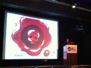 Megan Rosenbloom starting off the first Death Salon.