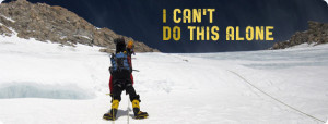 I can't do it alone