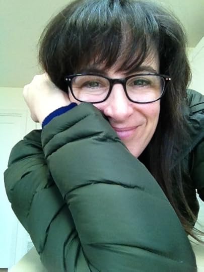 Veronica in her fab specs. 