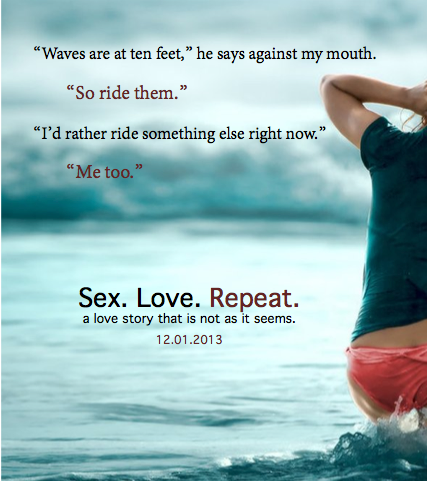 promotional poster for Sex Love Repeat by Alessandra Torre