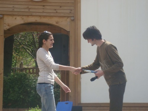 снимка от награждаването