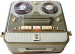 Old fashioned tape recorder