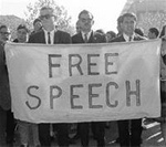 Free Speech protesters