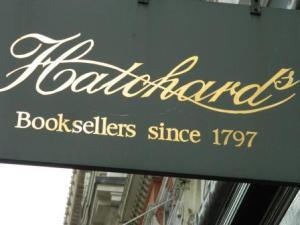 Hatchard's Sign