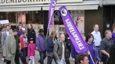 Pirate Party rally. Photo by Thomas Selig.