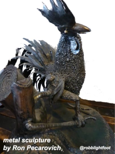 Metal sculpture by Ron Pecarovich