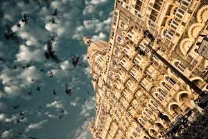 Flights of Freedom, at Gateway of India (Taj Mahal Hotel seen), Mumbai