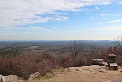 Dowdell's Knob is the location of the Bar B Q pit that Roosevelt built himself. The site is also the location of much late night necking that goes on in the area and a place where many proposals are made.