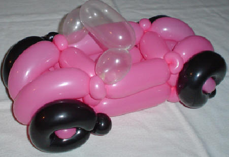 balloon car ballon party for boys birthday