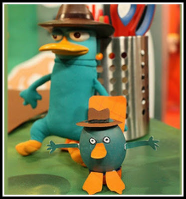 Perry the Platypus Craft for Easter