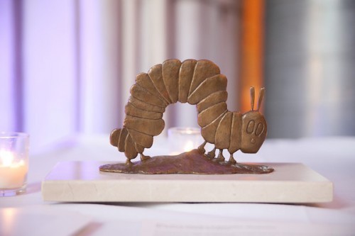 CaterpillarSchon 500x333 You cant go broke overestimating the intelligence of children Chris Van Allsburg and the Eric Carle Honors of 2013