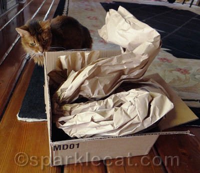 I LOVE their crinkle paper!