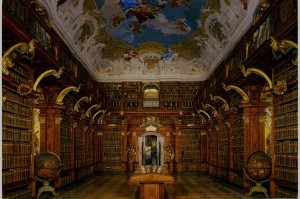 Library at Melk Abbey http://musicarchive.sdsmt.edu/travel/images/Melk/Library.JPG