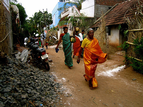 Barathi Nagar, village in India.