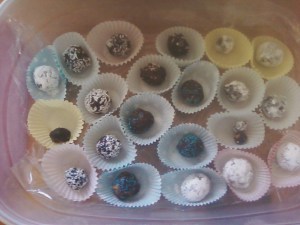 Wildberry truffles