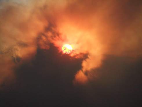fire and sun