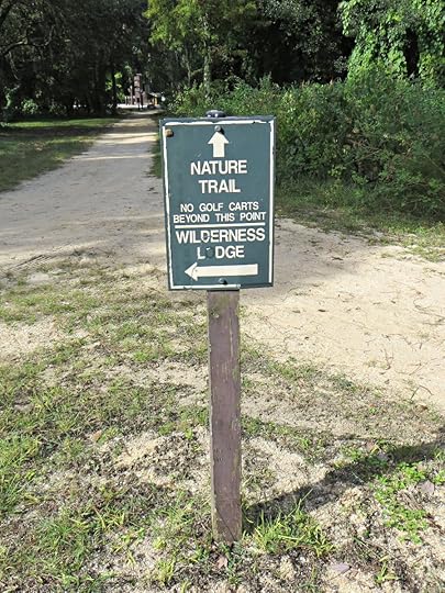 Nature Train Sign