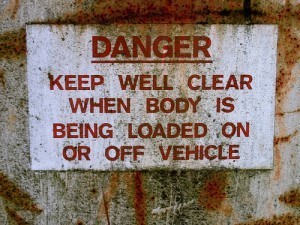 You could make as much sense as this sign. Or be this creepy and wrong. The choice is yours! (Picture by Auntie P)