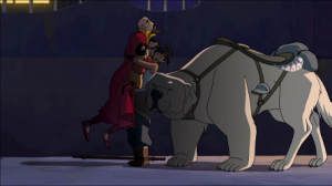 Korra and Tenzin