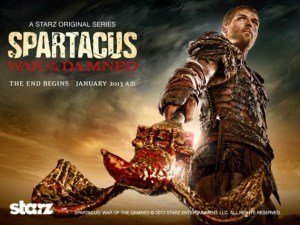 Spartacus: War of the Damned Starz Original Series