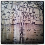 The Great Fire of London map
