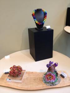 Wendy Ellsworth's seaforms, and a necklace