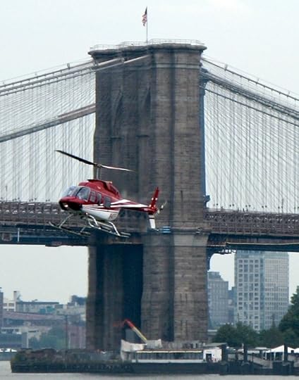 Helicopter in the East River