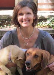 Ferris Robinson and her dogs