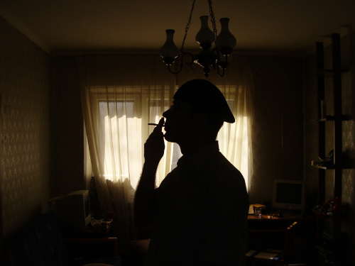 smoking man