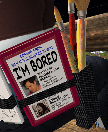 Book promo on my writers' tool belt