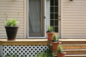 Left side of the deck