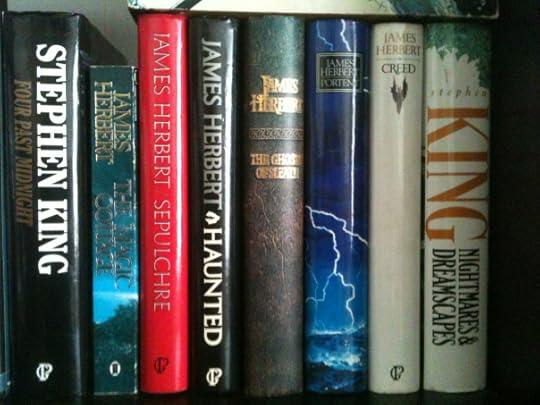 one of my bookshelves, earlier today
