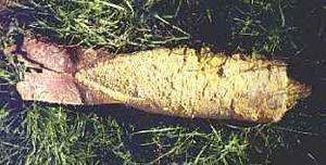 wandering the Somme Photograph of British Newton 6 inch Mortar bom...