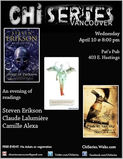 fantasy, SF, horror, speculative fiction, Vancouver readings