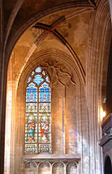 stained glass window