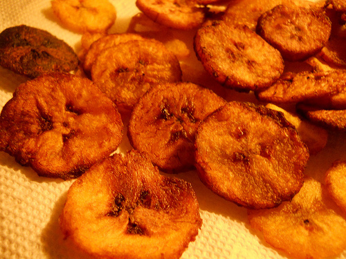 crowd of plantain faces
