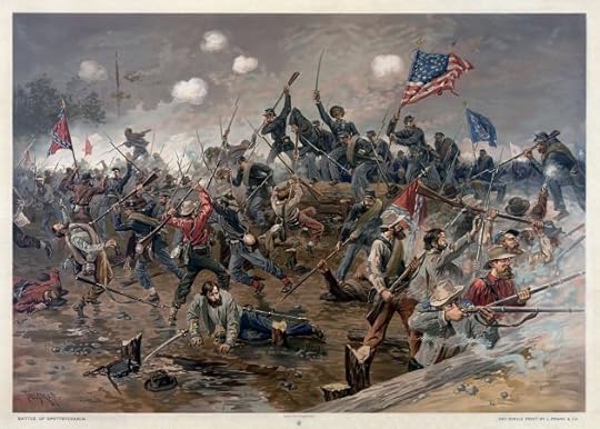 The Union assault at Spotsylvania by Thure de Thulstrup (Library of Congress)