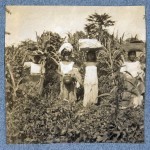The first US soldiers to arrive at Baler were with the 34th Infantry, who arrived in February, 1900 with General Frederick Funston. A year later, they were replaced with a company of 22nd Infantry under the command of Captain Detchemendy. Here, another image of women taking laundry to the Baler River for washing.