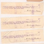 Finally, the deputy treasurer of the province paid out cash owed to one of the survivors of the 'Siege of Baler', the Spanish Priest Juan Lopez, who had lent $19.25 to the soldiers of Company B. Interestingly, when the Americans brought together the three liberated priests in June, 1900, the garrison commander found them destitute and bedraggled and ordered each man a new set of clothes (at a cost of $5.00 per set.) Here, Lopez had the equivalent of $425 in 2012 dollars in play with the men of the 24th Infantry as part of an apparent money lending operation.