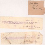 The amounts lent ranged from 75 cents to $7.50, spread across six soldiers.