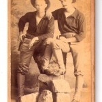 Two soldiers, photographed at Centro Artistico, Manila.