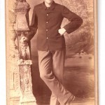 Robert E. Greene, 37th Infantry, photographed in Manila on December 1, 1899.