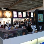 The HarperCollins booth. A subsidiary of News Corp, with over 30 imprints.