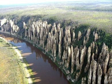 Lena Pillars. Russia