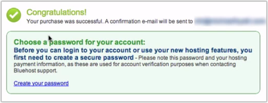 BlueHost Screen Shot